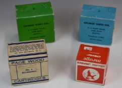 One-hundred collector's shotgun cartridges comprising fifty 12 bore and 16 bore George Gibbs Ltd