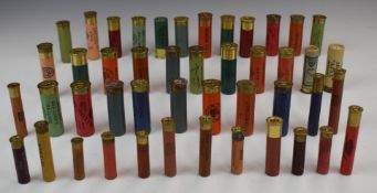 Forty various paper cased collector's shotgun cartridges including Eley Fourten, Eley Westminster,