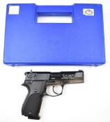 Umarex Walther CP88 .177 CO2 air pistol with textured composite grips and two 8 shot magazines,