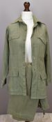 British Army Gloucestershire Regiment WW2 khaki drill bush shirt and trousers Consigned by the
