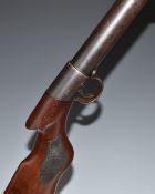 BSA Lincoln Jeffries style .22 under-lever air rifle with chequered semi-pistol grip and