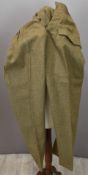 British Army Gloucestershire Regiment pair of WW2 battle dress trousers 1940 pattern, size 13, dated
