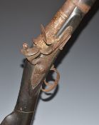 Griffin & Tow for The East India Trading Company flintlock musket with 'Griffin & Tow', '1776' and