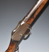 Winchester style Martini-Henry 20 bore underlever-action shotgun with adjustable sights, sling