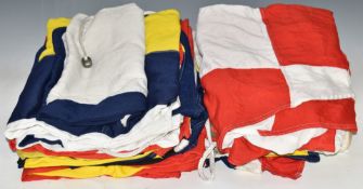 A small collection of approximately twenty nine number 4 rectangular (115 x 152cm) and triangular