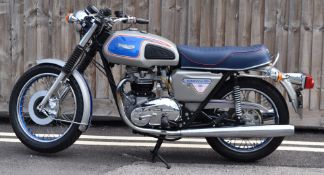 1977 Triumph Bonneville 750cc Jubilee limited edition (of 1000) motorcycle, produced for the Jubilee