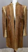 British Army Gloucestershire Regiment WW1 homemade trench fur coat Consigned by the Soldiers of