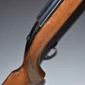 BSA Airsporter Stutzen .22 underlever air rifle with chequered semi-pistol grip, raised cheek