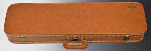 Browning faux leather shotgun carry case, 81 x 11 x 22cm