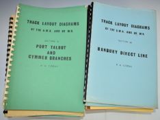 Approximately 60 track diagram books, mainly Cornwall, South Wales, Wiltshire, Bristol and