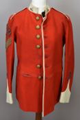 British Army Gloucestershire Regiment Colour Sergeant's full dress tunic attributed to 4228 Colour