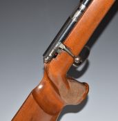 Anschutz  Match 64 .22 bolt-action target rifle with shaped and chequered grip, raised cheek