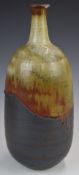 Barbara Cass / Arden Pottery (1921-1992) large studio pottery stoneware bottle vase, height 36cm