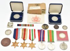 Royal Air Force WW2 Medals comprising 1939-1945 Star, Africa Star with clasp for North Africa 1942-