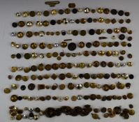 Collection of military and other brass / anodised buttons, including Royal Air Force, Royal