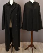 British Army Gloucestershire Regiment 2nd Volunteer Battalion officer's greatcoat and cape with rank