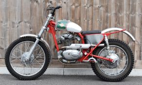 Circa 1965 Ducati Monza engined trials motorcycle. Built by the vendor, local to ourselves in