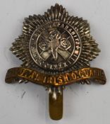 British Army 4th Royal Irish Dragoon Guards bi-metal cap badge