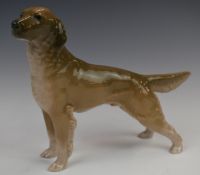 Royal Copenhagen Irish Setter no 3252 c1938, height 14cm
