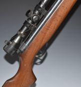 Gamo Magnum 3000 .22 air rifle with semi-pistol grip, raised cheek piece, adjustable sights and