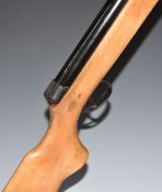 BSA Meteor Mk III .22 air rifle with semi-pistol grip and adjustable sights, serial number TE70110.