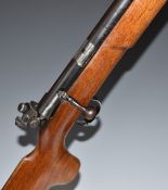 BSA Century .22 bolt-action target rifle with semi-pistol grip, raised cheek piece, Parket-Hale PH17