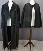 British Army Gloucestershire Regiment 4th Militia Battalion officer's greatcoat and cape with