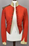 British Army 28th Regiment of Foot (North Gloucestershire) officer's shell mess jacket, retaining 14