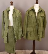 British Army Gloucestershire Regiment 1960's cold weather jacket / combat smock, size S together