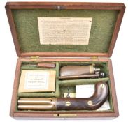 Edwin Budding of Thrup Mill Stroud 140 bore Buddings Patent second model five-shot percussion