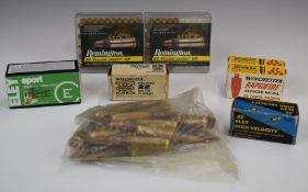 Over 200 .22 and 7.62 rifle cartridges, some in original boxes PLEASE NOTE THAT A VALID RELEVANT RFD