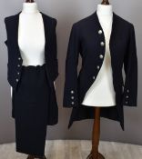 British Army officer's frock coat, waistcoat and trousers, believed to be 1st Battalion