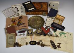 Metropolitan Special Constabulary ephemera attributed to Richard Gilbert Hancock, including two