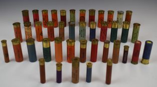 Forty various paper cased collector's shotgun cartridges including Eley Rocket, Eley Grand Prix,