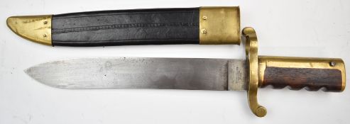 American 1861 pattern Dalgren knife bayonet for the US Navy Plymouth Whitneyville rifle with