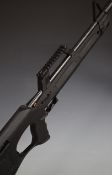 Walther G22 .22LR semi-automatic rifle with two magazines, tactical pistol grip, sound moderator and