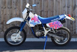 1992 Suzuki DR350 four stroke motorcycle registration number K783 SDF, with V5c. Odometer
