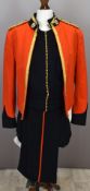 British Army Royal Gloucestershire, Berkshire and Wiltshire Regiment officer's scarlet jacket with