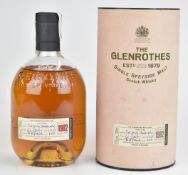 The Glenrothes Distillery Single Speyside Malt Scotch Whisky, distilled in 1982 and bottled in 1998,