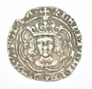 Henry VII (1485-1509) hammered silver groat, London mint, facing bust