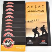 Royal Australian Mint coin packs includes Anzac to Afghanistan commemorative set and a quantity of