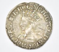 Queen Mary (1554-54) hammered silver groat
