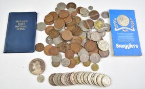 Approximately 262g of mixed UK silver comprising Victorian and Edwardian half crowns and pre-1947
