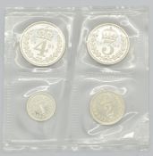 1989 Queen Elizabeth II Maundy set, first bust