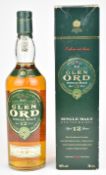 Glen Ord Single Malt Scotch Whisky Aged 12 years, 70cl, 40% vol, in original box