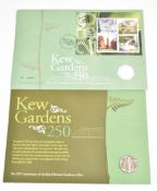 2009 Kew Gardens 50p coin and stamp cover, pack no 06657
