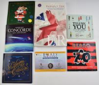 Collectable 50p coin presentation packs to include Boaty McBoatface (6000 minted), Concorde 50th