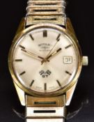 Rotary GT gentleman's automatic wristwatch ref. 61.45.09 with date aperture, luminous hands, two-
