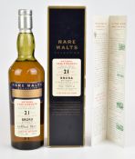 Rare Malts Selection Brora 21 year old Single Malt Scotch Whisky, natural cask strength, in original