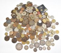 An interesting collection of UK and overseas coinage, George III onwards, includes Victorian